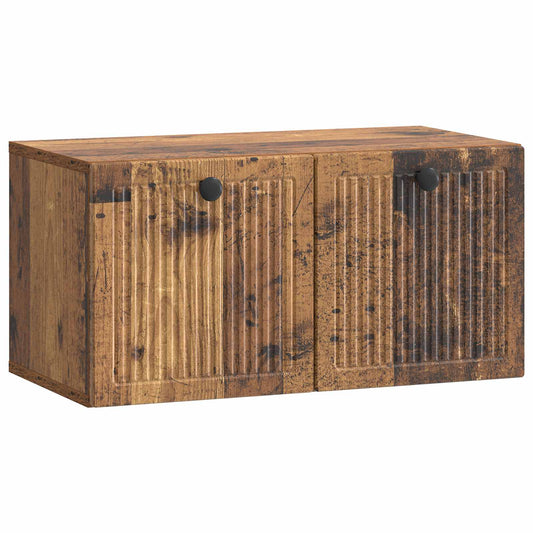Wall-Mounted TV Cabinet Wall-mounted Old Wood 59.5 x 31 x 30 cm Wall-Mounted TV Cabinet Wall-mounted Old Wood 59.5 x 31 x 30 cm