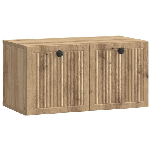 Wall-Mounted TV Cabinet Artisan Oak 59.5 x 31 x 30 cm Wall-Mounted TV Cabinet Artisan Oak 59.5 x 31 x 30 cm