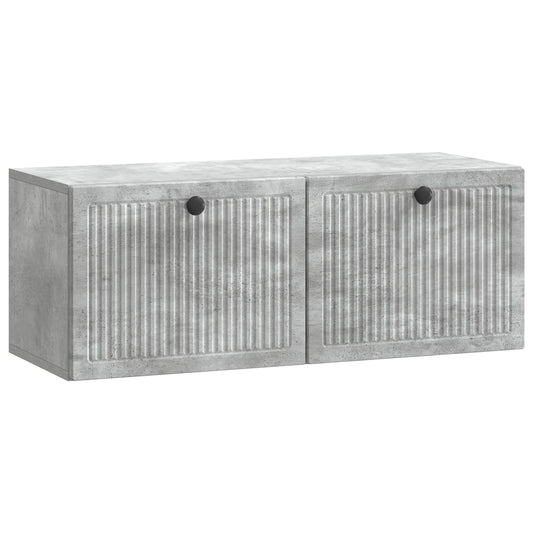 Wall-Mounted TV Cabinet Concrete Grey 78.5 x 31 x 30 cm Wall-Mounted TV Cabinet Concrete Grey 78.5 x 31 x 30 cm