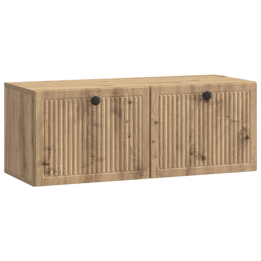 Wall-Mounted TV Cabinet Artisan Oak 78.5 x 31 x 30 cm Wall-Mounted TV Cabinet Artisan Oak 78.5 x 31 x 30 cm