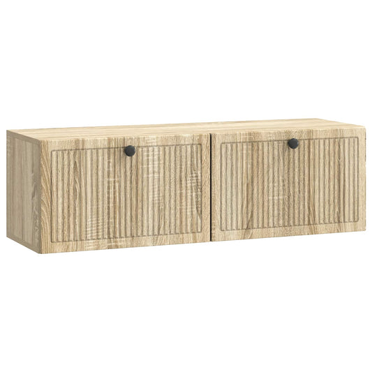 Wall-Mounted TV Cabinet Wall-mounted Sonoma Oak 98 x 31 x 30 cm Wall-Mounted TV Cabinet Wall-mounted Sonoma Oak 98 x 31 x 30 cm