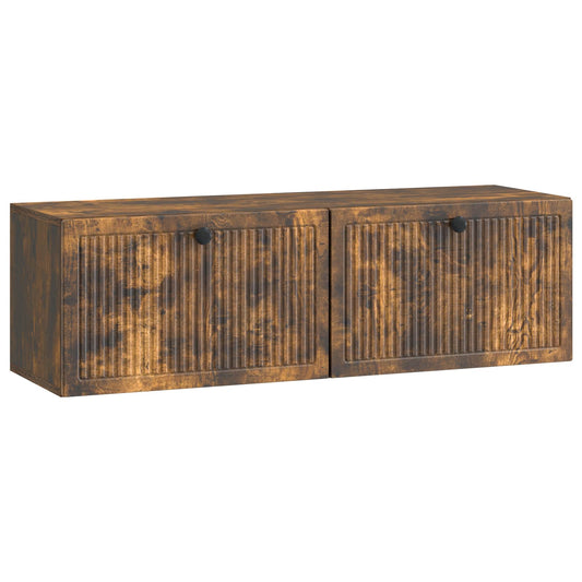 Wall-Mounted TV Cabinet Wall-mounted Smoked Oak 98 x 31 x 30 cm Wall-Mounted TV Cabinet Wall-mounted Smoked Oak 98 x 31 x 30 cm