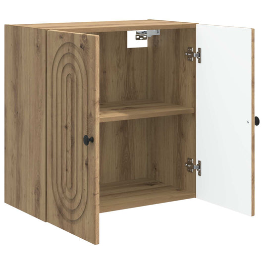 Wall-Mounted Cabinet Artisan Oak 59 x 31 x 60 cm Wall-Mounted Cabinet Artisan Oak 59 x 31 x 60 cm