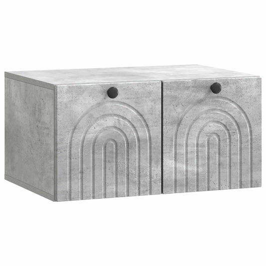 Wall-Mounted TV Cabinet Concrete Grey 59.5 x 41 x 30 cm Wall-Mounted TV Cabinet Concrete Grey 59.5 x 41 x 30 cm