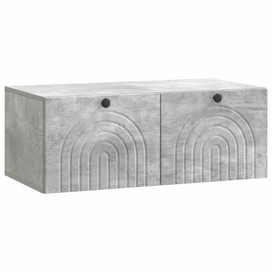 Wall-Mounted TV Cabinet Concrete Grey 78.5 x 41 x 30 cm Wall-Mounted TV Cabinet Concrete Grey 78.5 x 41 x 30 cm