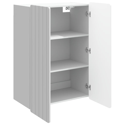 Wall-Mounted Cabinet High Gloss White 66 x 34.5 x 92 cm Wall-Mounted Cabinet High Gloss White 66 x 34.5 x 92 cm