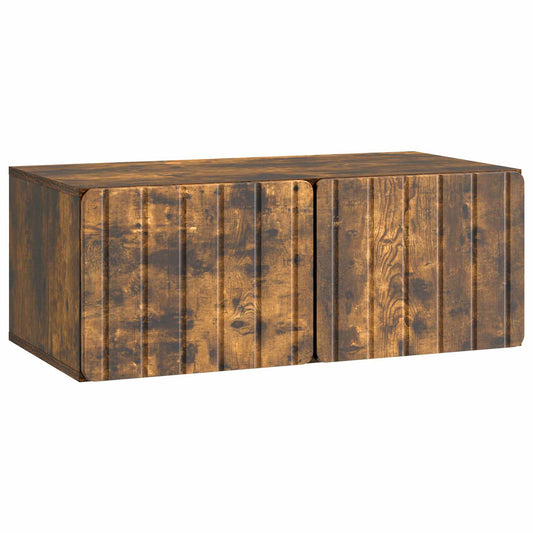 Wall-Mounted TV Cabinet Smoked Oak 78.5 x 41 x 30 cm Wall-Mounted TV Cabinet Smoked Oak 78.5 x 41 x 30 cm