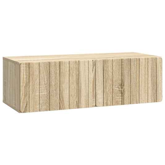 Wall-Mounted TV Cabinet Wall-mounted Sonoma Oak 98 x 41 x 30 cm Wall-Mounted TV Cabinet Wall-mounted Sonoma Oak 98 x 41 x 30 cm