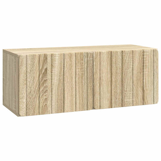 Wall-Mounted TV Cabinet Sonoma Oak 78.5 x 31 x 30 cm Wall-Mounted TV Cabinet Sonoma Oak 78.5 x 31 x 30 cm
