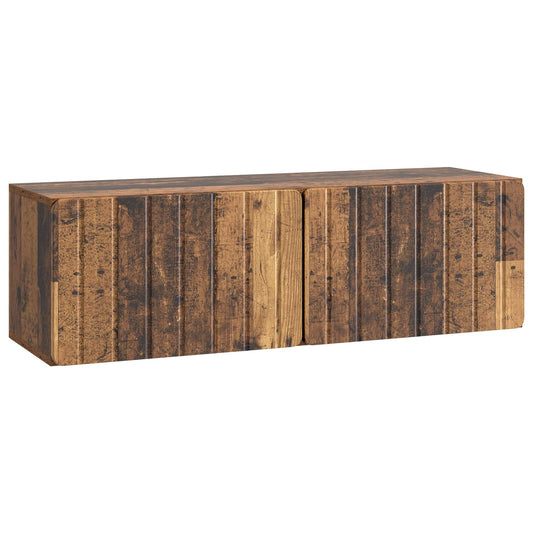 Wall-Mounted TV Cabinet Wall-mounted Old Wood 98 x 31 x 30 cm Wall-Mounted TV Cabinet Wall-mounted Old Wood 98 x 31 x 30 cm