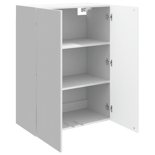 Wall-Mounted Cabinet High Gloss White 66 x 34.5 x 90 cm Wall-Mounted Cabinet High Gloss White 66 x 34.5 x 90 cm