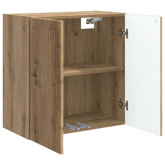 Wall-Mounted Cabinet Artisan Oak 59 x 31 x 60 cm Wall-Mounted Cabinet Artisan Oak 59 x 31 x 60 cm