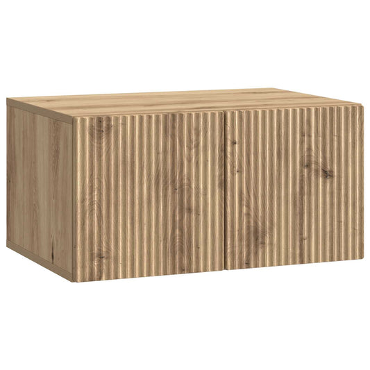 Wall-Mounted TV Cabinet Artisan Oak 59.5 x 41 x 30 cm Wall-Mounted TV Cabinet Artisan Oak 59.5 x 41 x 30 cm