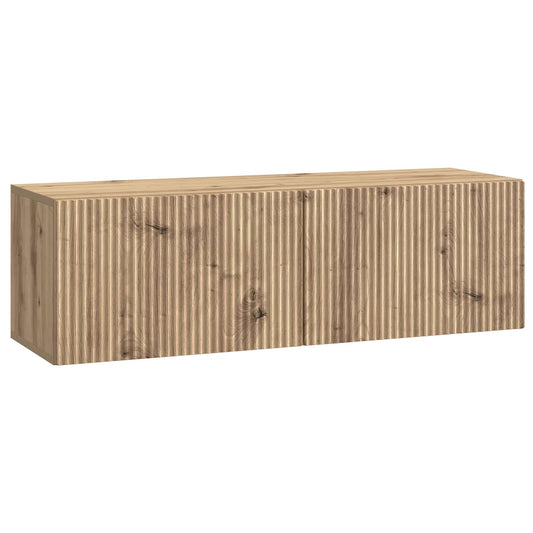 Wall-Mounted TV Cabinet Artisan Oak 98 x 31 x 30 cm Wall-Mounted TV Cabinet Artisan Oak 98 x 31 x 30 cm