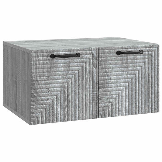 Wall-Mounted TV Cabinet Grey Sonoma 59.5 x 41 x 30 cm Wall-Mounted TV Cabinet Grey Sonoma 59.5 x 41 x 30 cm