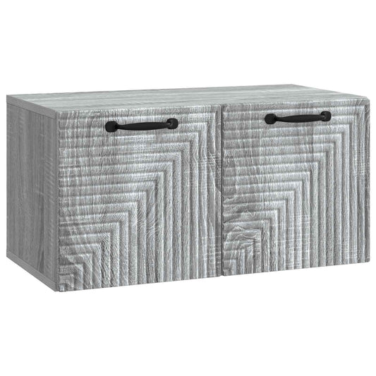 Wall-Mounted TV Cabinet Grey Sonoma 59.5 x 31 x 30 cm Wall-Mounted TV Cabinet Grey Sonoma 59.5 x 31 x 30 cm