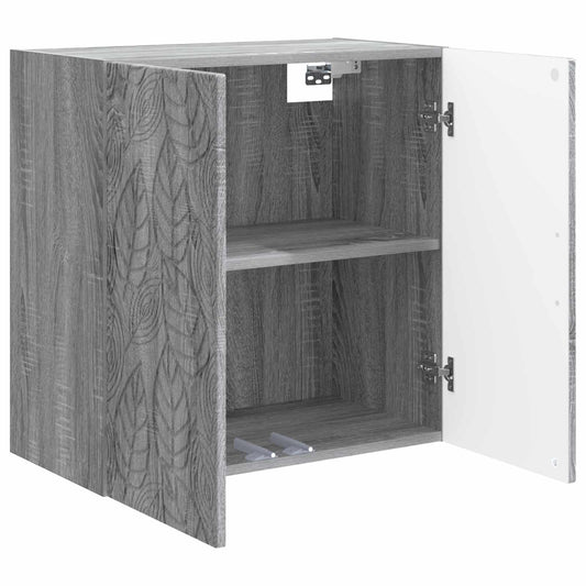 Wall-Mounted Cabinet Grey Sonoma 59 x 31 x 60 cm Wall-Mounted Cabinet Grey Sonoma 59 x 31 x 60 cm