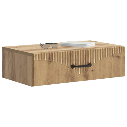 Wall-Mounted Side Table Artisan Oak 59 x 34.5 x 17 cm Wall-Mounted Side Table Artisan Oak 59 x 34.5 x 17 cm