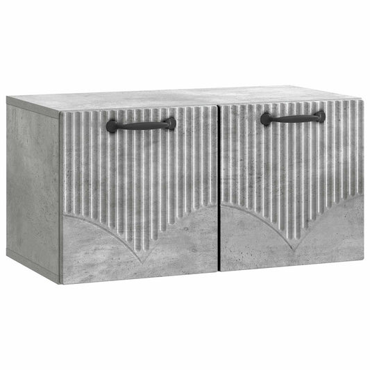 Wall-Mounted TV Cabinet Concrete Grey 59.5 x 31 x 30 cm Wall-Mounted TV Cabinet Concrete Grey 59.5 x 31 x 30 cm