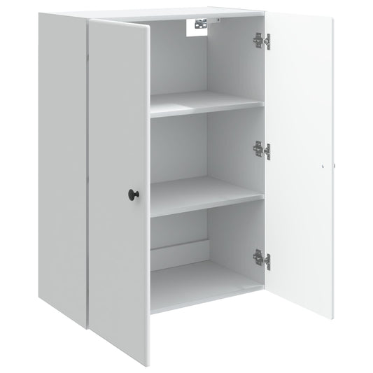 Wall-Mounted Cabinet White 66 x 34.5 x 90 cm Engineered Wood Wall-Mounted Cabinet White 66 x 34.5 x 90 cm Engineered Wood