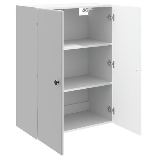 Wall-Mounted Cabinet High Gloss White 66 x 34.5 x 90 cm Wall-Mounted Cabinet High Gloss White 66 x 34.5 x 90 cm