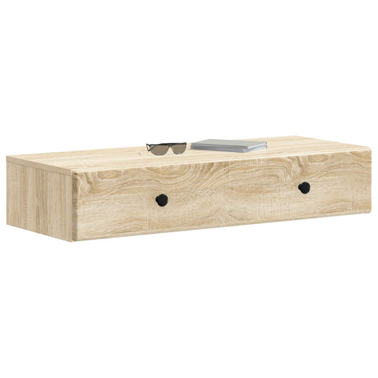Wall-Mounted Side Table Sonoma Oak 87.5 x 34.5 x 17 cm Wall-Mounted Side Table Sonoma Oak 87.5 x 34.5 x 17 cm