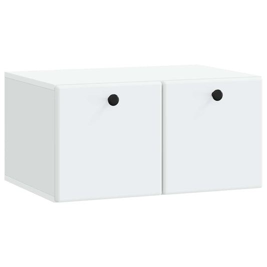 Wall-Mounted TV Cabinet 59.5 x 41 x 30 cm White Engineered Wood Wall-Mounted TV Cabinet 59.5 x 41 x 30 cm White Engineered Wood