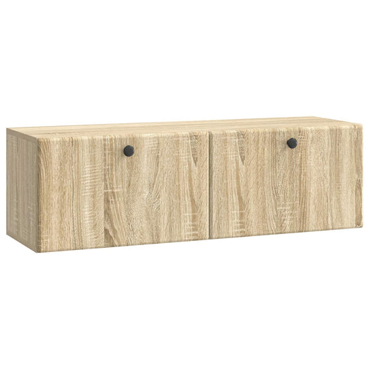 Wall-Mounted TV Cabinet 98 x 31 x 30 cm Sonoma Oak Wall-Mounted TV Cabinet 98 x 31 x 30 cm Sonoma Oak