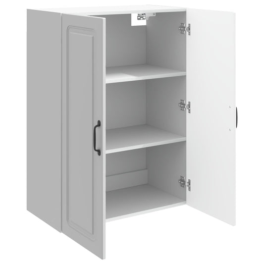 Wall-Mounted Cabinet High Gloss White 66 x 34.5 x 90 cm Wall-Mounted Cabinet High Gloss White 66 x 34.5 x 90 cm