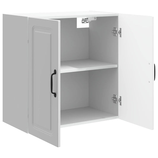 Wall-Mounted Cabinet High Gloss White 59 x 31 x 60 cm Wall-Mounted Cabinet High Gloss White 59 x 31 x 60 cm