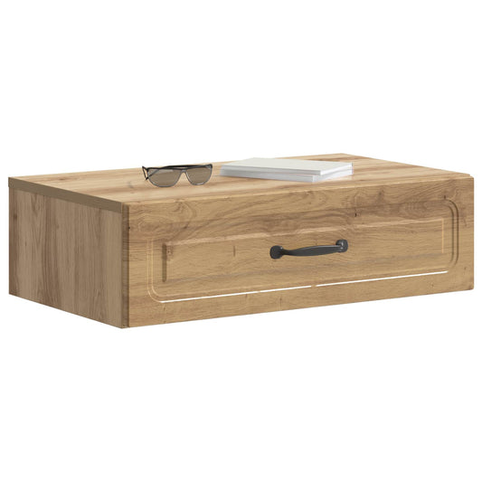 Wall-Mounted Side Table Artisan Oak 59 x 34.5 x 17 cm Wall-Mounted Side Table Artisan Oak 59 x 34.5 x 17 cm