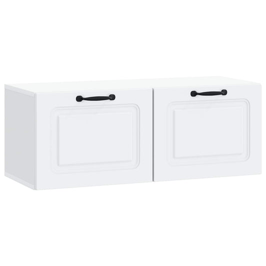Wall-Mounted TV Cabinet White 78.5 x 31 x 30 cm Engineered Wood Wall-Mounted TV Cabinet White 78.5 x 31 x 30 cm Engineered Wood