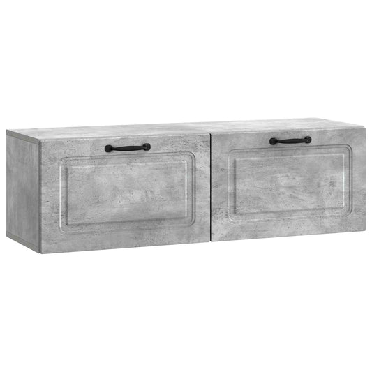 Wall-Mounted TV Cabinet Concrete Grey 98 x 31 x 30 cm Wall-Mounted TV Cabinet Concrete Grey 98 x 31 x 30 cm
