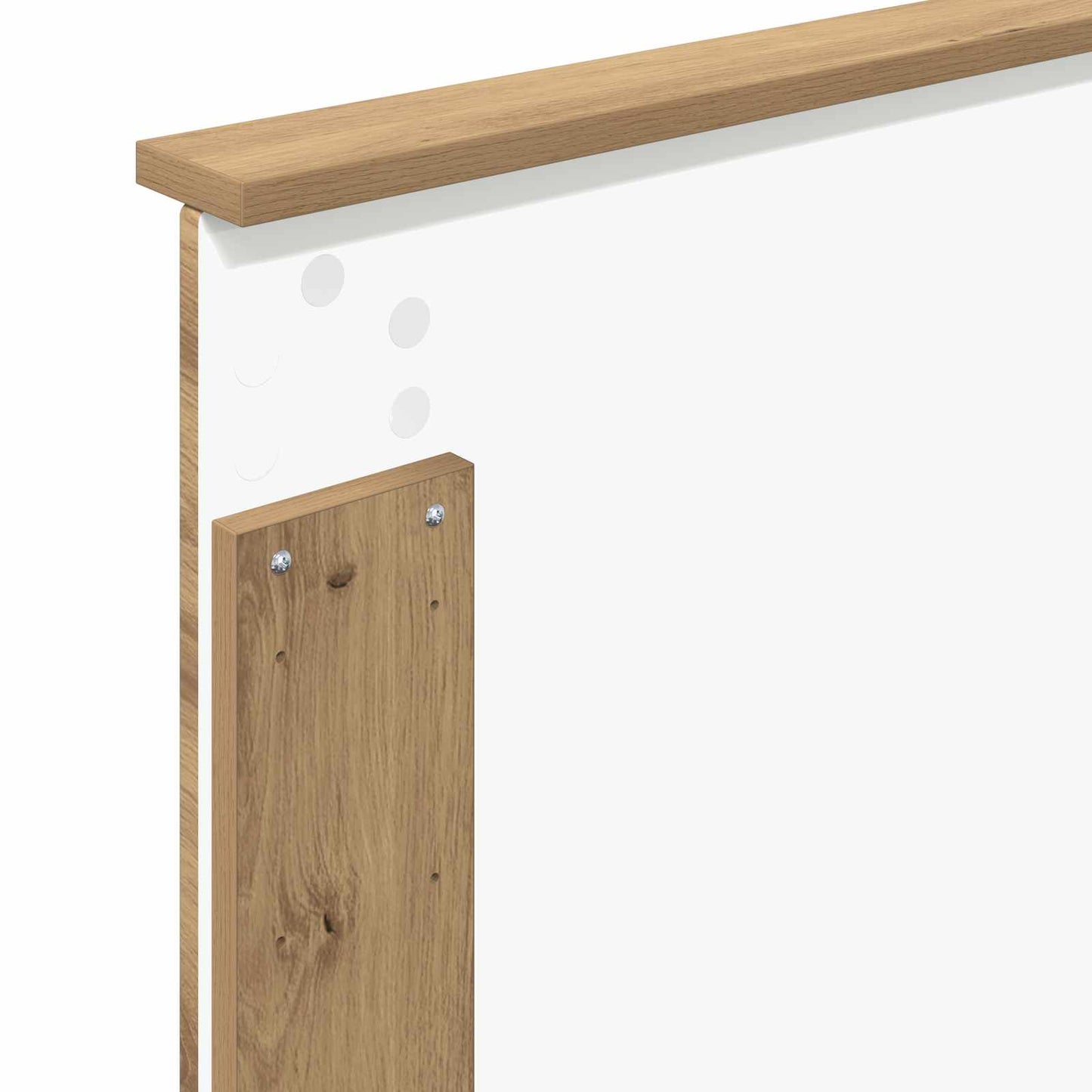 Bed Frame with Drawer Artisan Oak 100 x 200 cm Engineered Wood