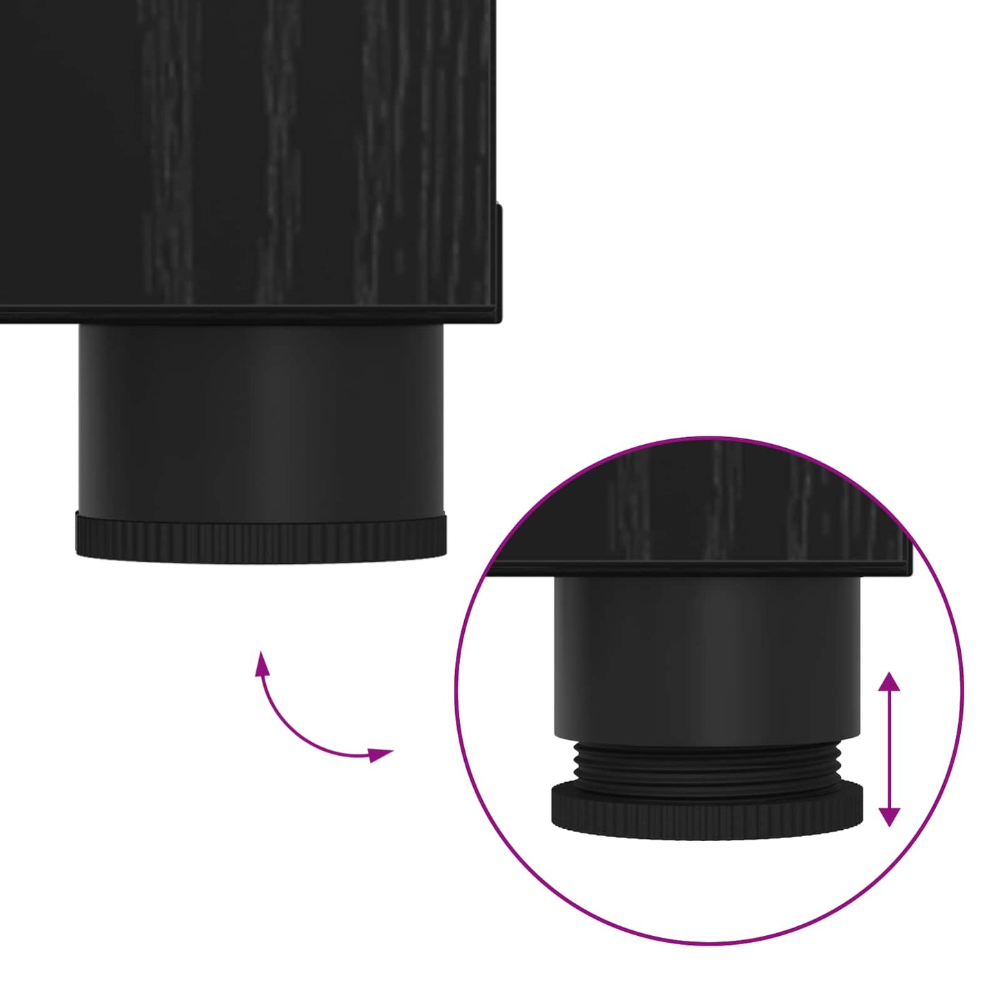 Hall Bench Black Oak 80 x 38 x 46 cm Engineered Wood and Fabric