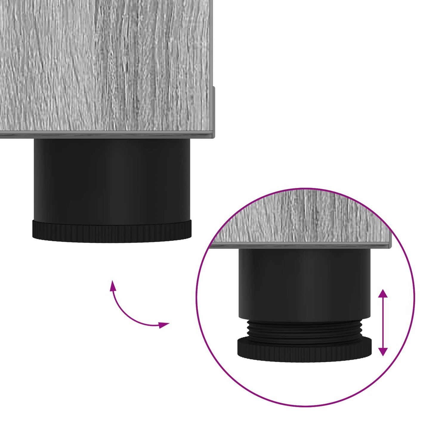 Hall Bench with Cushion with Shelf Grey Sonoma 80 x 38 x 46 cm