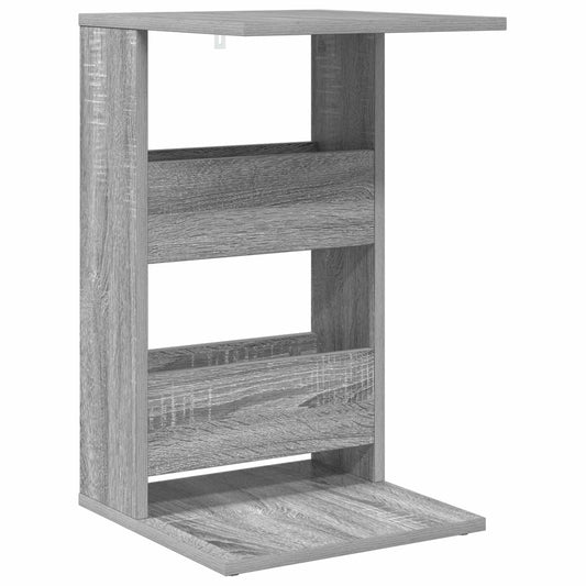 Side Table Grey Sonoma 40 x 35 x 60.5 cm Engineered Wood Side Table Grey Sonoma 40 x 35 x 60.5 cm Engineered Wood