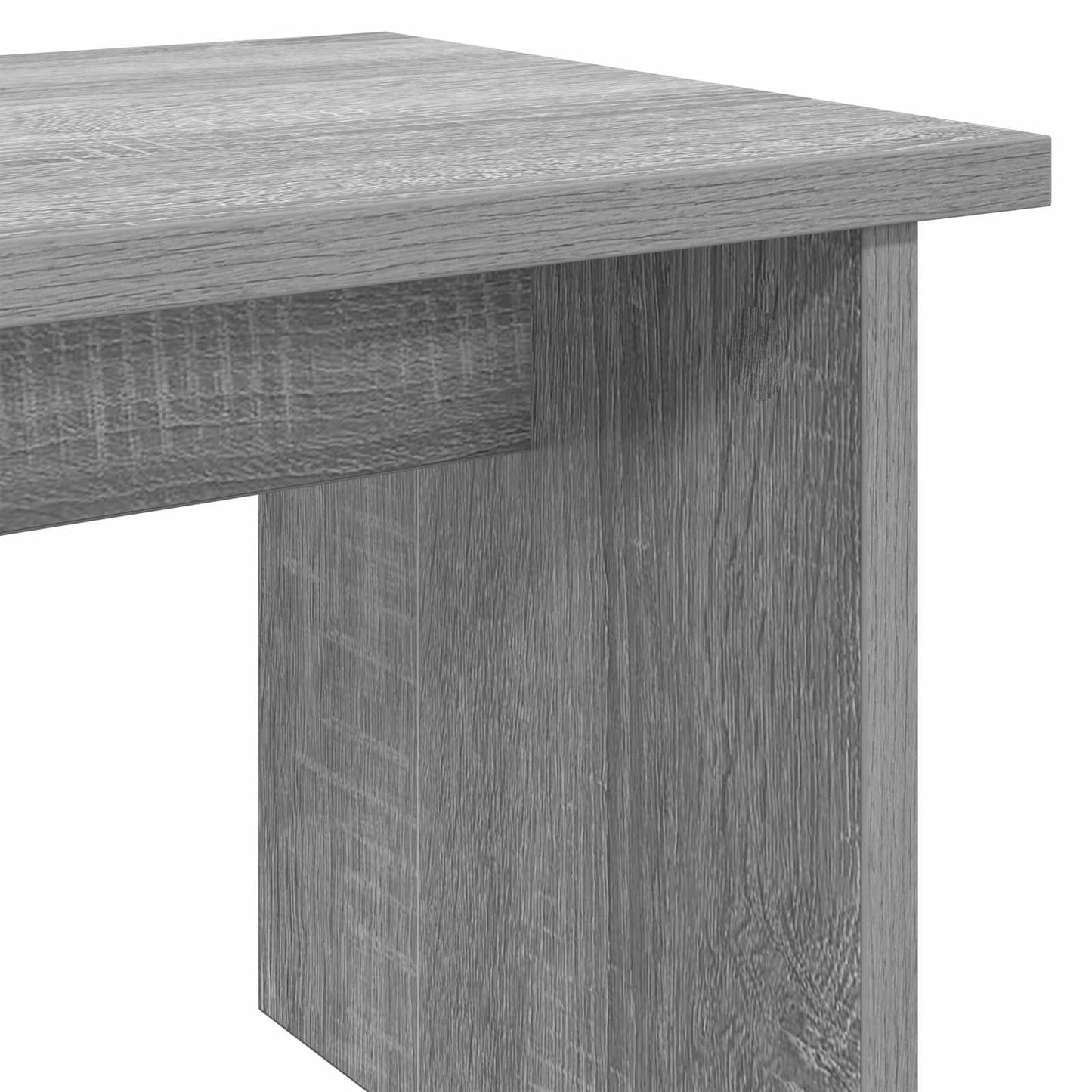 Shoe Cabinet with Shelf 2 pcs Grey Sonoma Engineered Wood