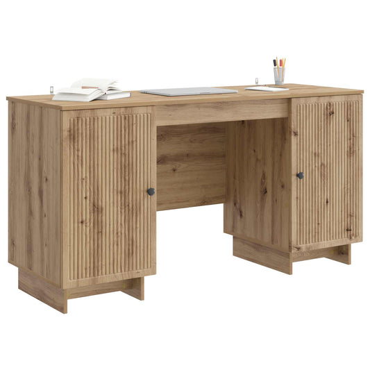 Desk Artisan Oak Engineered Wood 142.5 x 50 x 75 cm Desk Artisan Oak Engineered Wood 142.5 x 50 x 75 cm