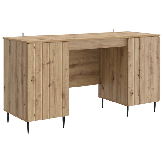 Desk Artisan Oak Engineered Wood 142.5 x 50 x 75 cm Desk Artisan Oak Engineered Wood 142.5 x 50 x 75 cm