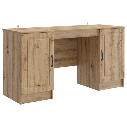 Desk Artisan Oak 142.5 x 50 x 75 cm Engineered Wood Desk Artisan Oak 142.5 x 50 x 75 cm Engineered Wood