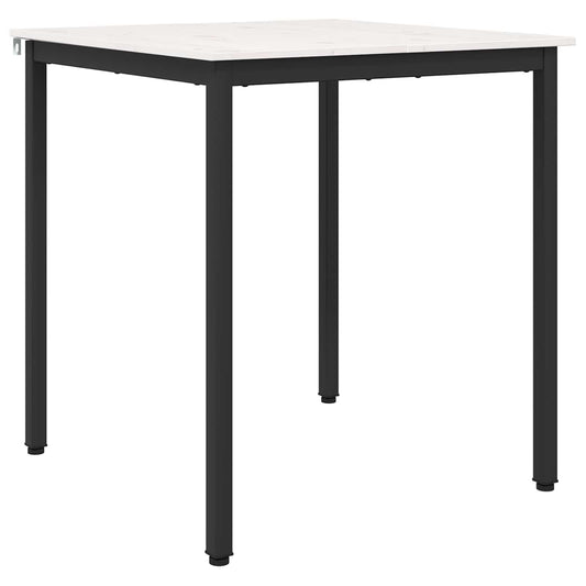 Dining Table White 70 x 70 x 75 cm Solid Pine Wood Dining Table White 70 x 70 x 75 cm Solid Pine Wood