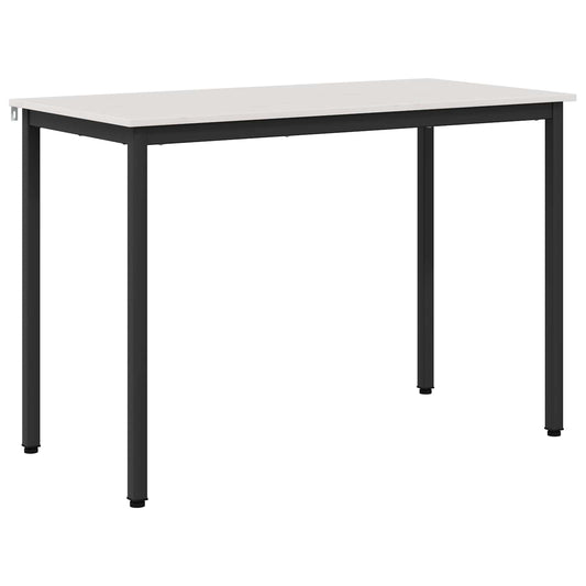 Dining Table White 110 x 55 x 75 cm Solid Pine Wood Dining Table White 110 x 55 x 75 cm Solid Pine Wood