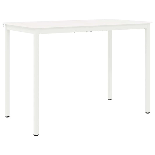 Bar Table White 150 x 80 x 105 cm Solid Pine Wood Bar Table White 150 x 80 x 105 cm Solid Pine Wood