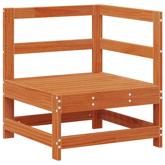 Garden Corner Sofa Solid Pine Wood Wax Brown 62 x 62 x 70.5 cm Garden Corner Sofa Solid Pine Wood Wax Brown 62 x 62 x 70.5 cm