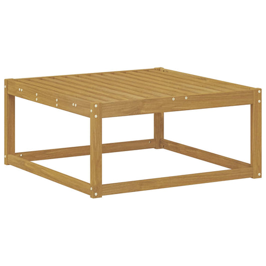 Outdoor Footstool Solid Acacia Wood White 79 x 79 x 37 cm Outdoor Footstool Solid Acacia Wood White 79 x 79 x 37 cm