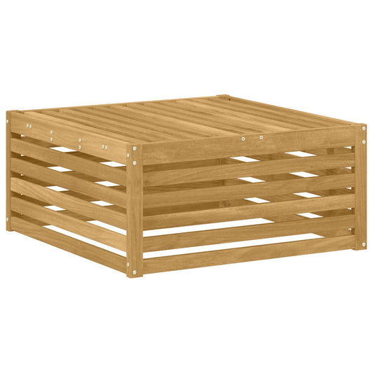 Outdoor Footstool Solid Acacia Wood White 79 x 79 x 37 cm Outdoor Footstool Solid Acacia Wood White 79 x 79 x 37 cm