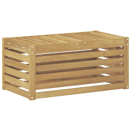 Outdoor Stool Bench Solid Acacia Wood White 79 x 43 x 37 cm Outdoor Stool Bench Solid Acacia Wood White 79 x 43 x 37 cm