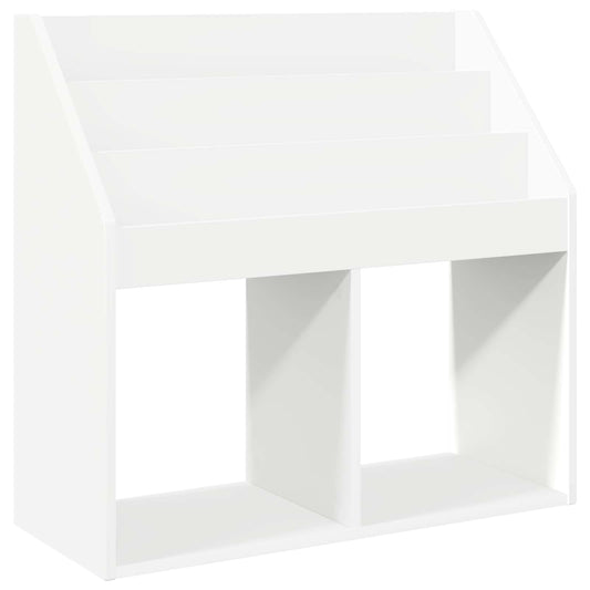 Kids Bookshelf White 72.5 x 29.5 x 69 cm Engineered Wood Kids Bookshelf White 72.5 x 29.5 x 69 cm Engineered Wood