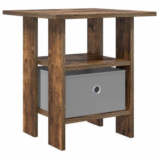 Bedside Table Smoked Oak 41 x 40 x 45 cm Engineered Wood Bedside Table Smoked Oak 41 x 40 x 45 cm Engineered Wood